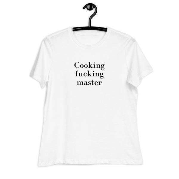 Women's Cooking Fucking Master Graphic