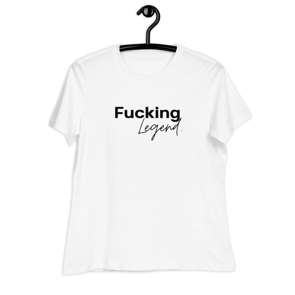 Women's Fucking Legend Black Print