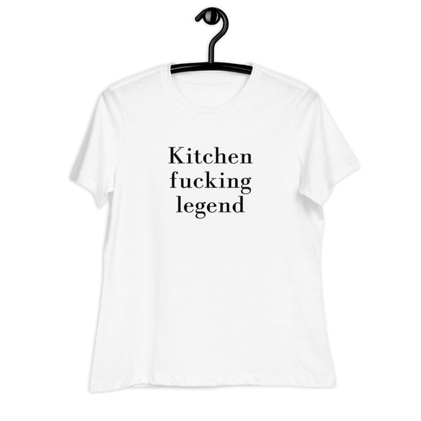 Women's Kitchen Fucking Legend Graphic