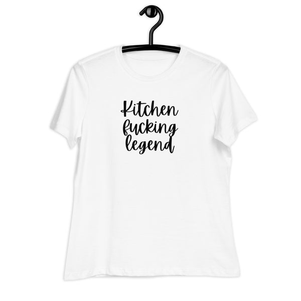 Women's Kitchen Fucking Legend Graphic 2