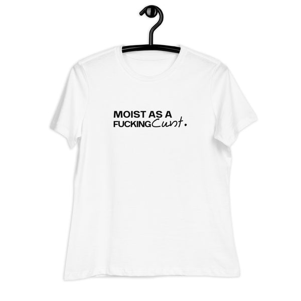 Women's Moist Cunt Black Print